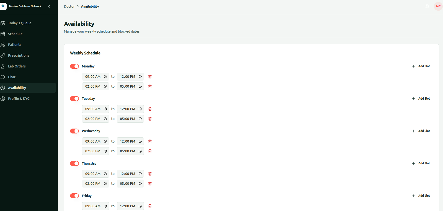 Telehealth Platform — screenshot 4
