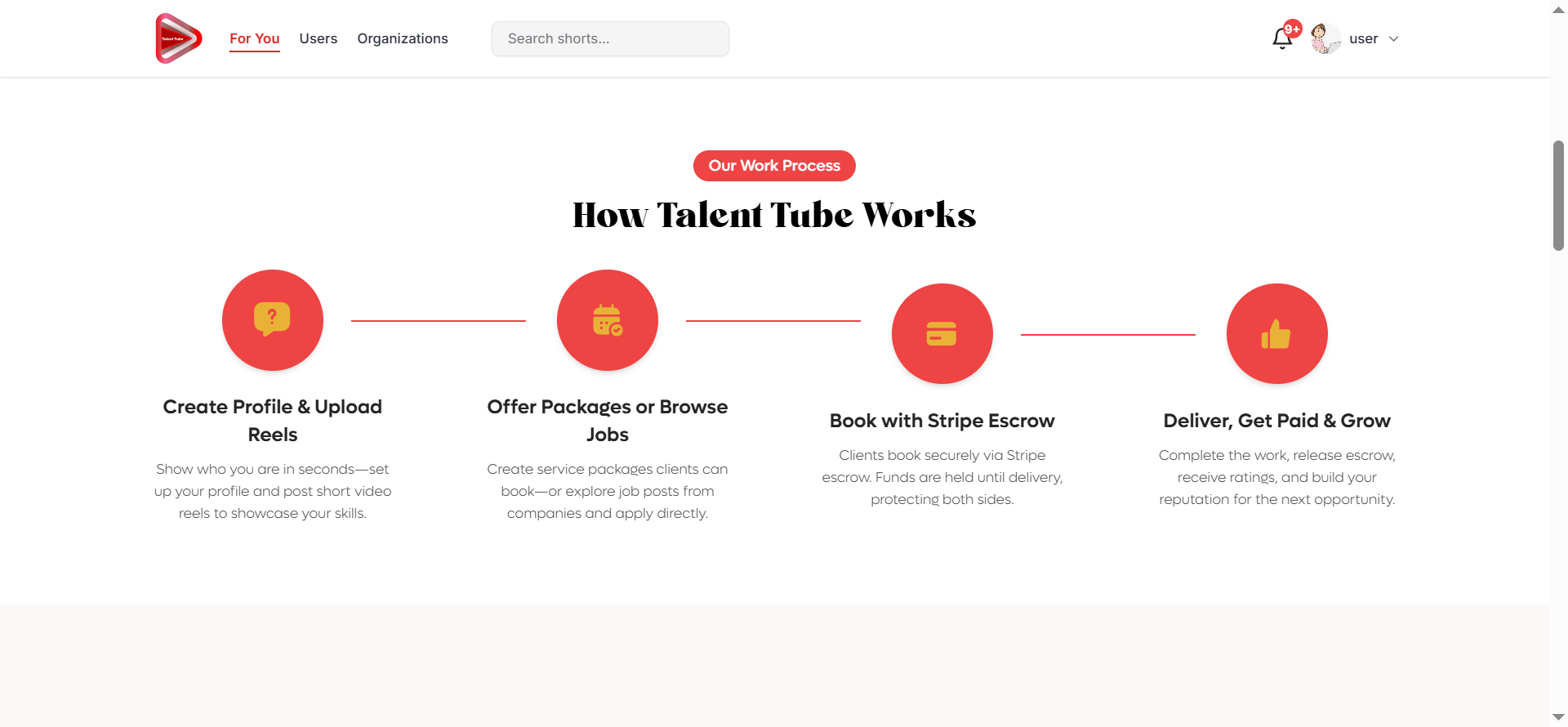 TalenTube — screenshot 2