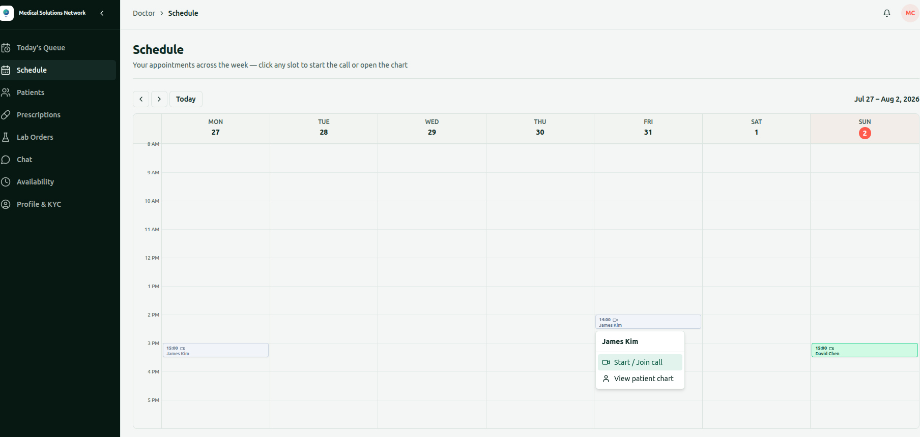 Telehealth Platform — screenshot 5
